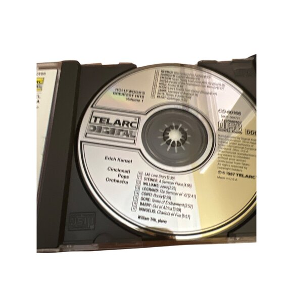 Hollywoods Greatest Hits Volume 1 CD By Erich Kunzel & Cincinnati Pops Orchestra - Picture 4 of 4